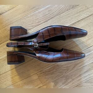 Reformation Maddox slingback mules